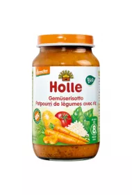 Holle Obiadek Risotto warzywne po 8 miesicu 220 g Bio