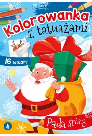 Pada �nieg. Kolorowanka z tatua�ami