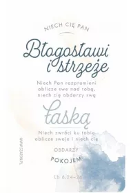 Szaron Magnes na lod�wk� - B�ogos�awie�stwo akwarela