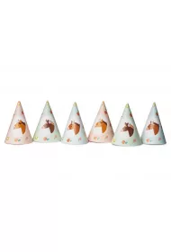 PartyDeco Czapeczki Konie 16cm