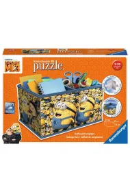 Puzzle 3D 216 el. Kuferek na skarby Minionki 112609 Ravensburger
