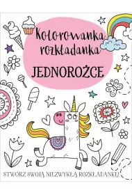 Kolorowanka rozk�adanka. Jednoro�ce