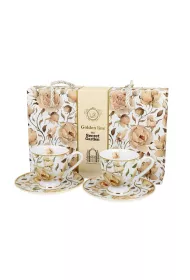 Duo Sp. z o.o. Zestaw filianek espresso English Roses White 2 x 90 ml 2 szt.