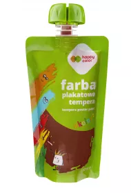 Happy Color Farba plakatowa tempera 100 ml brzowy