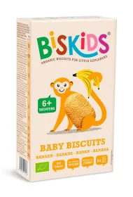 Biskids Ciasteczka bananowe od 6 miesi�ca 120 g Bio