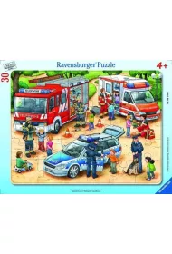 Puzzle ramkowe 30 el. Zawody Ravensburger
