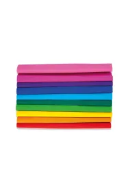 Happy Color Bibu�a marszczona mix T�cza 25x200cm