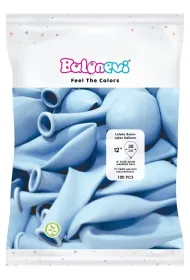 GoParty Balony lateksowe Pastel niebieskie 30cm