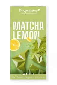 Benjamissimo Tabliczka kakaowa herbata matcha - cytryna 60 g Bio