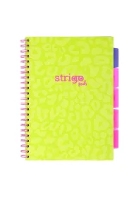 Strigo Ko�ozeszyt Pads A4 Neon zielony linia 100 kartek