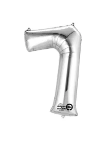 Amscan Balon foliowy cyfra 7 88 cm