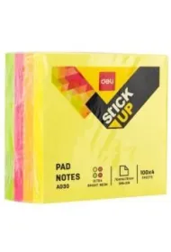 Notes samoprzylepny mix DELI 76x76mm 400 kartek