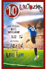AbCard Kartka okoliczno�ciowa Urodziny 10 U88