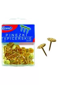 Grand Pinezki tapicerskie z�ote 50 szt.