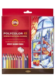 Koh-I-Noor Kredki o��wkowe Polycolor 3836 48 szt.