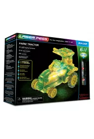 Klocki. Laser Pegs. Farm Tractor 6 w 1