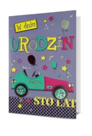 Pan Dragon Karnet Urodziny auto HM200-1695