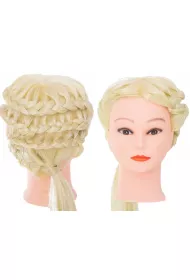 Gwka gowa treningowa fryzjerska naturalne wosy blond