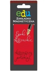 Kukartka Zak�adka magnetyczna Epoki literatury polskiej ZK-080