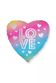 Flexmetal Balon foliowy Love 46x48cm