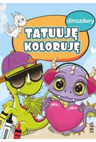 Dinozaury. Tatuuj� - koloruj�