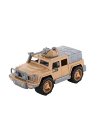 Samoch�d Jeep wojskowy "Obro�ca Safari" z jednym karabinem maszynowym Polesie