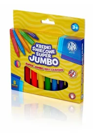 Astra Kredki �wiecowe Jumbo 8 szt.