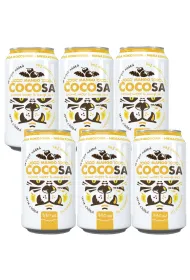 Cocosa Woda kokosowa niegazowana z sokiem z mango Zestaw 6 x 330 ml