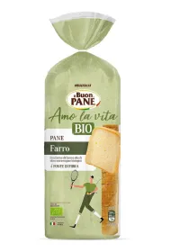 Il Buon Pane Chleb tostowy orkiszowy krojony 400 g Bio