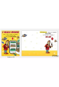 Stamp Karnet Comic B6 + koperta wz�r nr 13 Urodziny