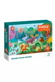 Puzzle 60 el. Biomy. Zwierzta lene Dodo