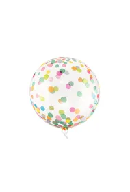 PartyDeco Balon Kula w kropki 40cm