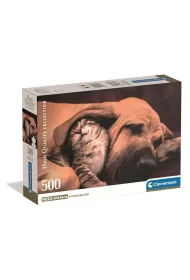 Puzzle 500 el. Cuddles Clementoni