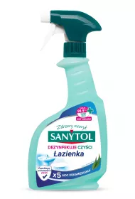 Sanytol Spray do azienki o zapachu eukaliptusa czyci usuwa kamie i dezynfekuje 500 ml