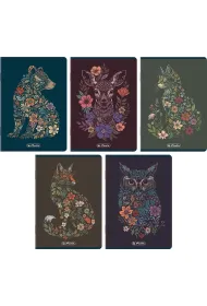 Zeszyt Herlitz Premium Florimals A5/32k linia z marginesem, 1 szt