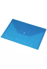 Panta Plast Koperta Focus A4 przezroczysta niebieska