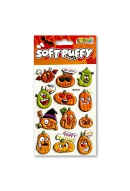 Tadeo Naklejki Puffy Halloween Pumpkins SWPH-1802 Kolori