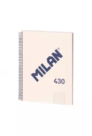 Milan Zeszyt na spirali A4 1918 kratka 80 kartek