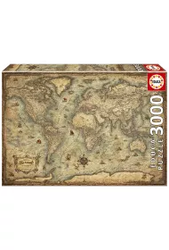 Puzzle 3000 Mapa �wiata Educa