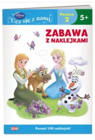 Zabawa z naklejkami. Kraina Lodu