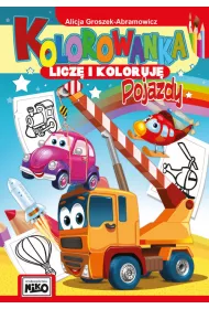 Kolorowanka Licz� i koloruj� Pojazdy