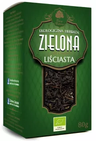 Dary Natury Herbata zielona liciasta 80 g Bio