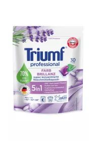 Triumf Kapsuki do prania kolorowych tkanin 2w1 Farb-Brillanz 30 szt.