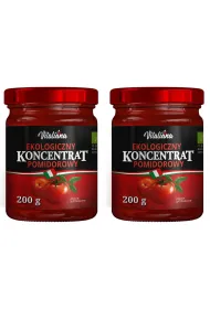 Vitaliana Koncentrat pomidorowy 22% Zestaw 2 x 200 g Bio