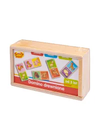 Domino drewniane. Farma Smily Play