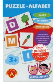 Puzzle Zabawa i nauka. Alfabet Alexander