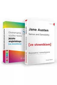 Pakiet [ze s�ownikiem]: Rozwa�na i romantyczna. Poziom B2/C1, Ekstremalnie szybka nauka j�zyka angielskiego
