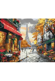 Ideyka Malowanie po numerach - Urok Pary�a 40x50cm