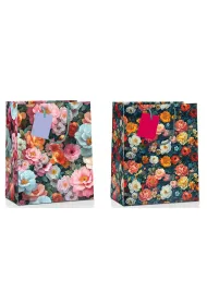 Pan Dragon Torba prezentowa Flower MIX 14x11.5x6.5cm