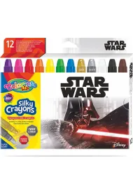 Patio Kredki �elowe wykr�cane Colorino Kids Star Wars 12 kolor�w